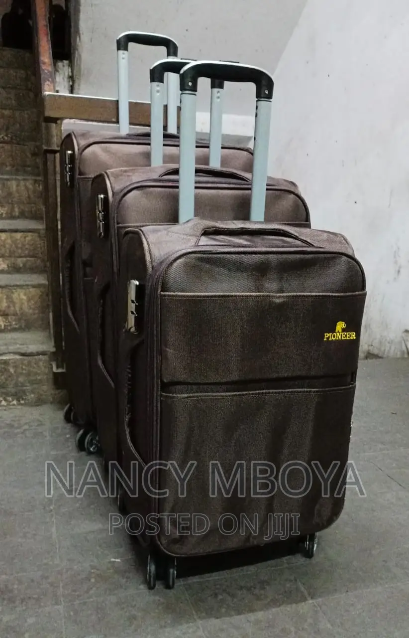 3 PCS Pioneer Travel Suit Case Hardbody