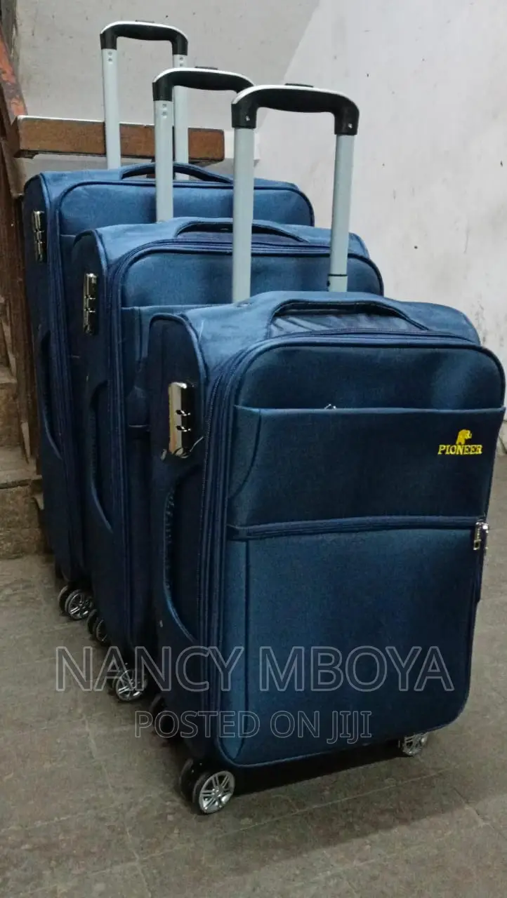 3 PCS Pioneer Travel Suit Case Hardbody