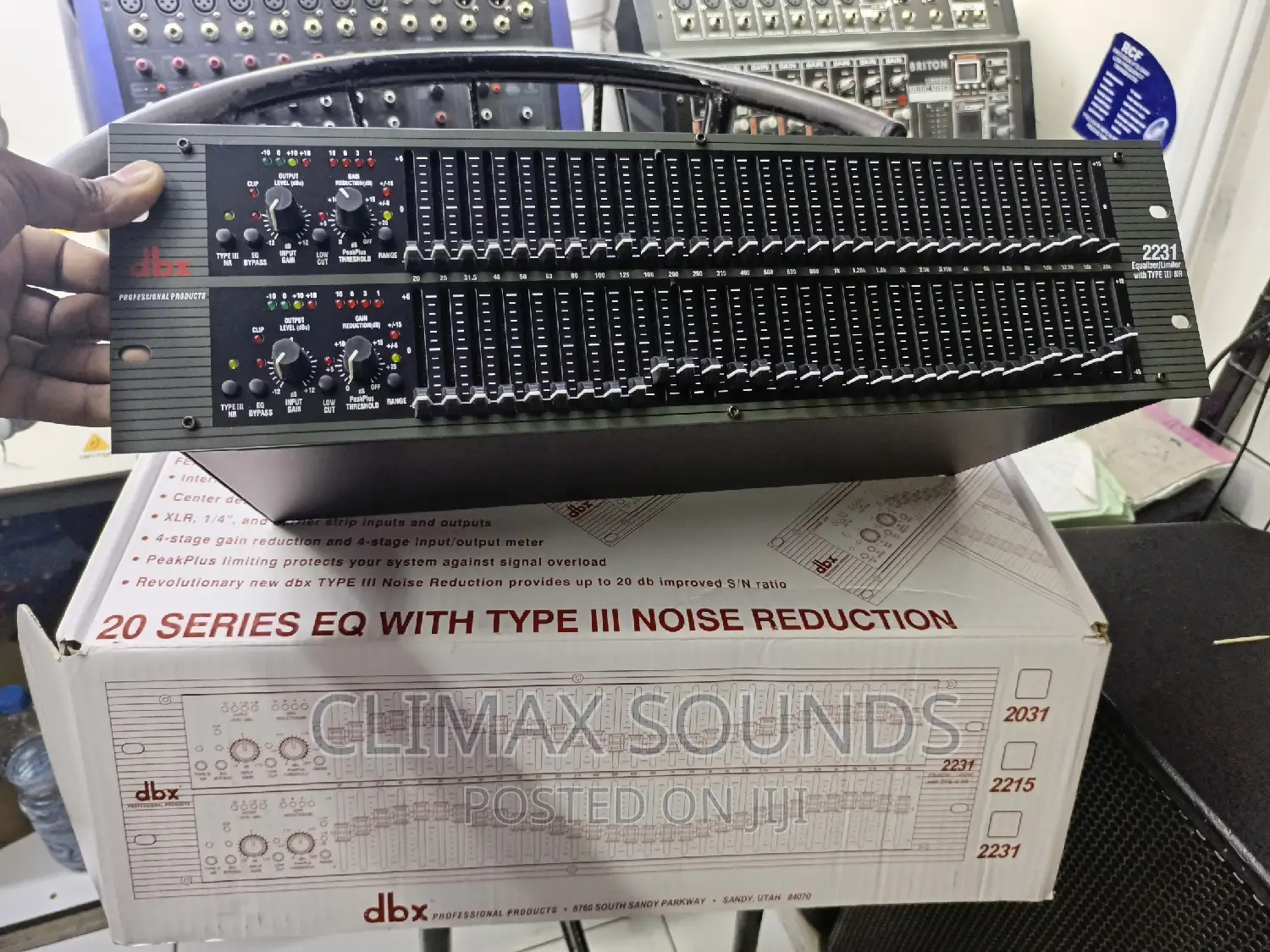 Graphic Equaliser DBX 2231 20 Series
