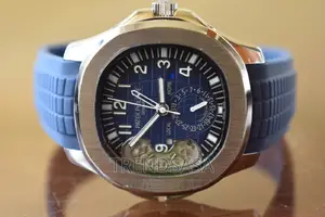Patek Philippe Aquanaut Travel Time Blue Watch