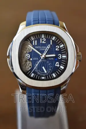 Patek Philippe Aquanaut Travel Time Blue Watch