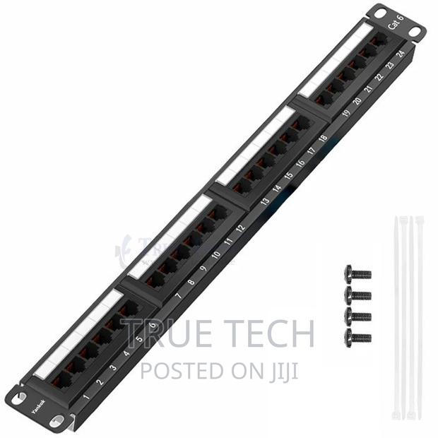 24 Port Cat-6 Patch Panel