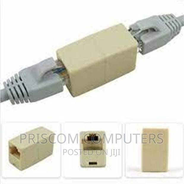 RJ45 Connector Ethernet Cable Joiner Coupler Straight
