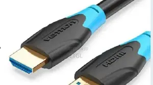 .Vention Nylon Braided HDMI Cable 8M Black Metal Type