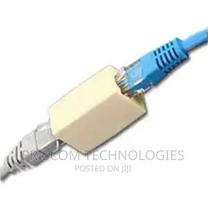 RJ45 Connector Ethernet Cable Joiner Coupler Straight