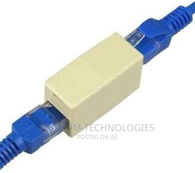 Ethernet Lan Cable Connector, RJ45 CAT 5 5E Extender Plug - main view