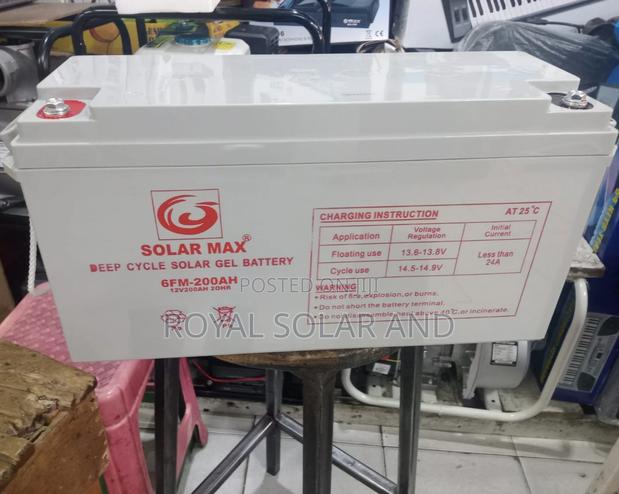Solarmax Battery 200ah 12v - main view