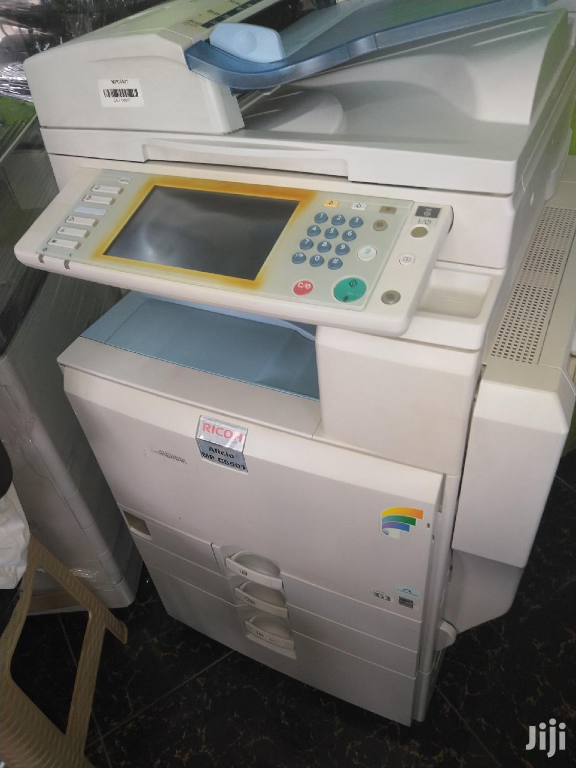 Effective Coloured Ricoh Aficio Mp C 5501 Photocopier Machines