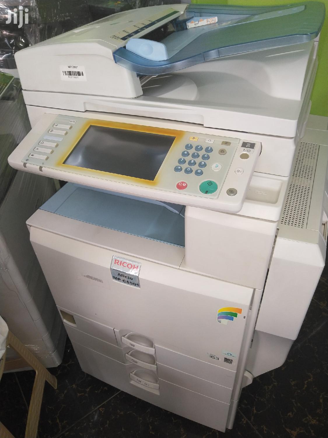 Effective Coloured Ricoh Aficio Mp C 5501 Photocopier Machines