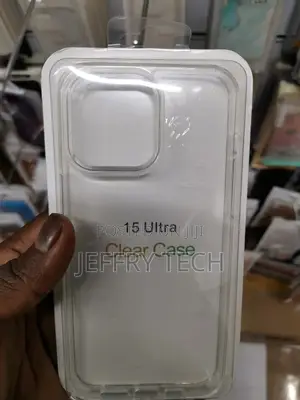 iPhone 15 Ultra Case From the Clear Series in Transpare