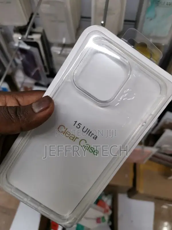 iPhone 15 Ultra Case From the Clear Series in Transpare