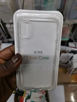Back Cover for Apple iPhone X Transparent Back Cover (Trans