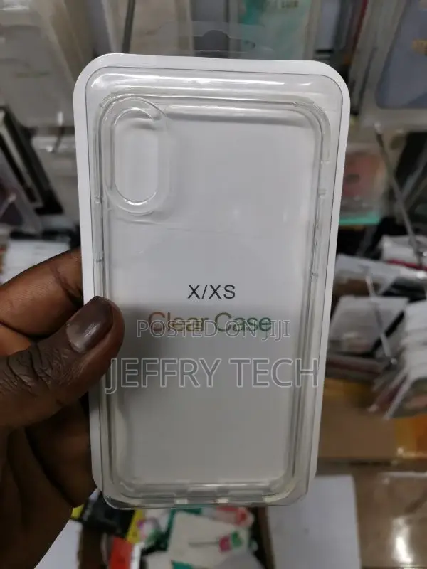 Back Cover for Apple iPhone X Transparent Back Cover (Trans