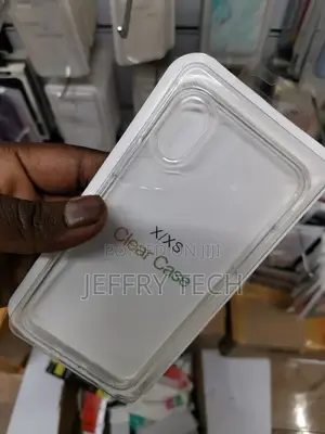 Back Cover for Apple iPhone X Transparent Back Cover (Trans