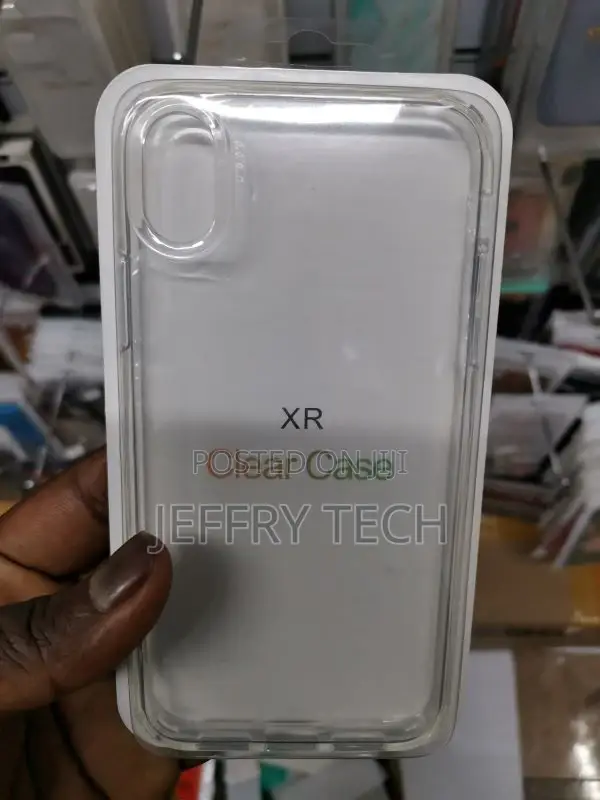 iPhone XR 6.1-Inch, Non-Yellowing Shockproof Phone Bumper C