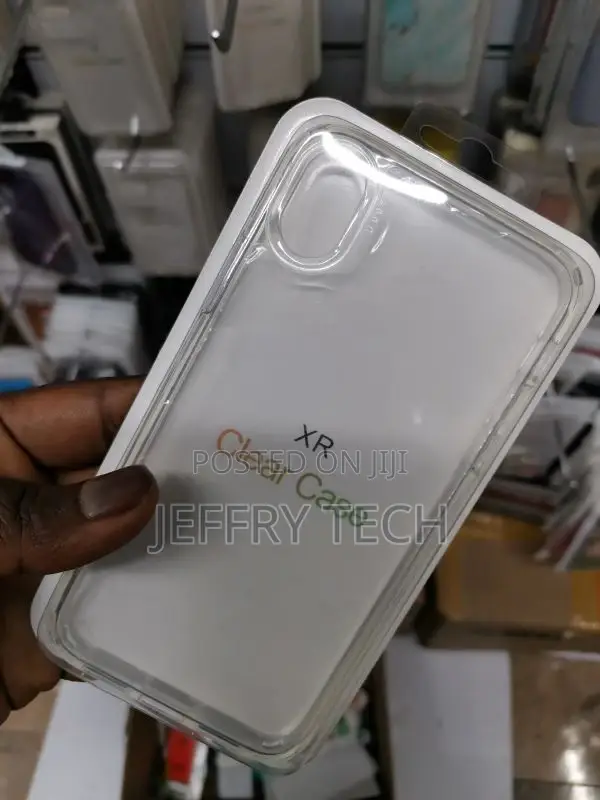 iPhone XR 6.1-Inch, Non-Yellowing Shockproof Phone Bumper C