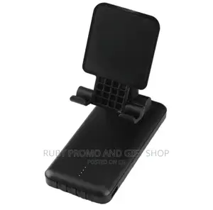 Powerbank Phone Stand With Inbuilt Cables