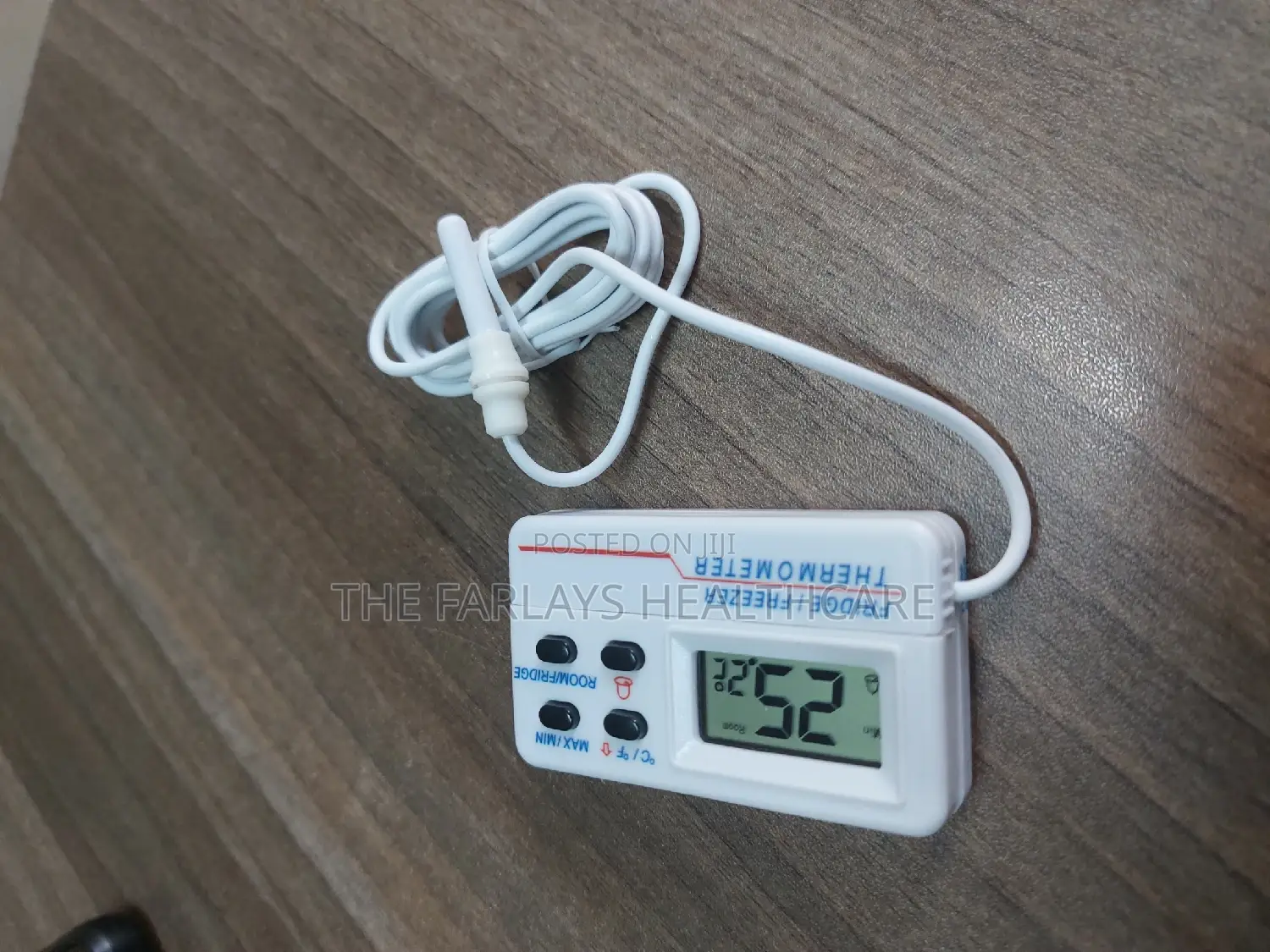 Fridge Thermometer With Probe.