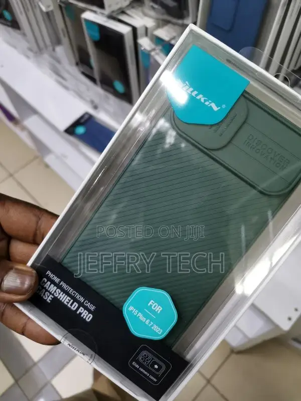 iPhone 15 Plus Case With Sliding Camera Cover [Upgraded Lens