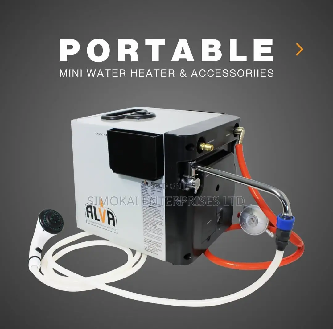 Mini Portable Gas Water Heater (Camping, 4x4ing, Fishing)