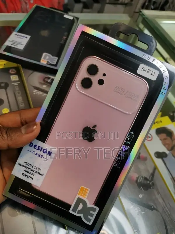 iPhone 12 Luxury Lens Protector Case