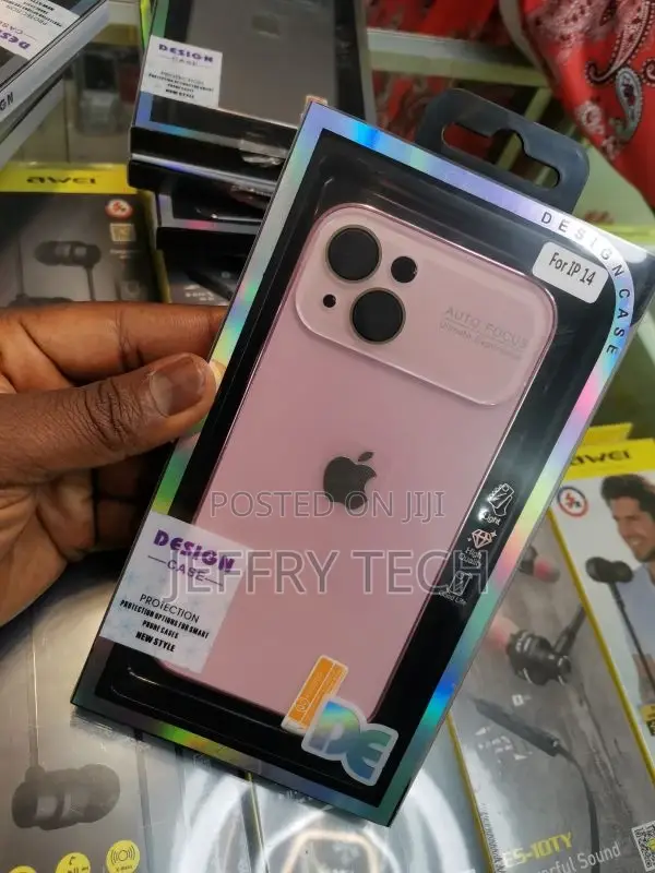 Rose Gold Auto Focus Luxury Design Case for Apple iPhone 14