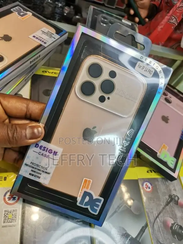Autofocus Camera Protection Case iPhone 14 Pro Rosegold