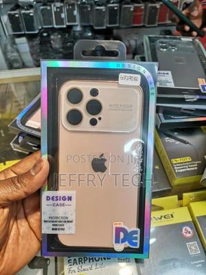 Golden Auto Focus Luxury Case for Apple iPhone 14 Pro Max - main view