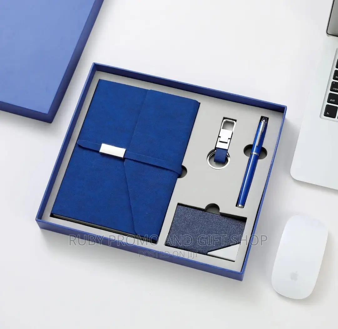 Notebook, Pen, Card Holder Key Holder Gift Set
