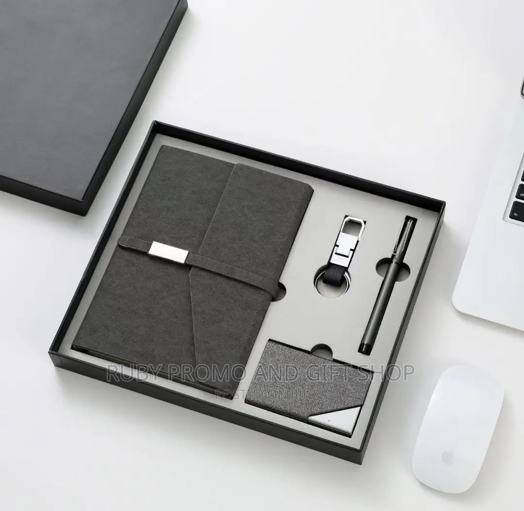Notebook, Pen, Card Holder Key Holder Gift Set