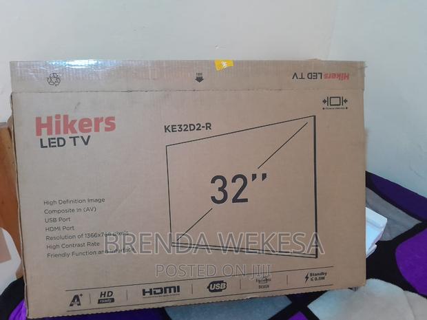 Hikers 32” Digital Frameless Hd Led Tv-Black - thumbnail 2
