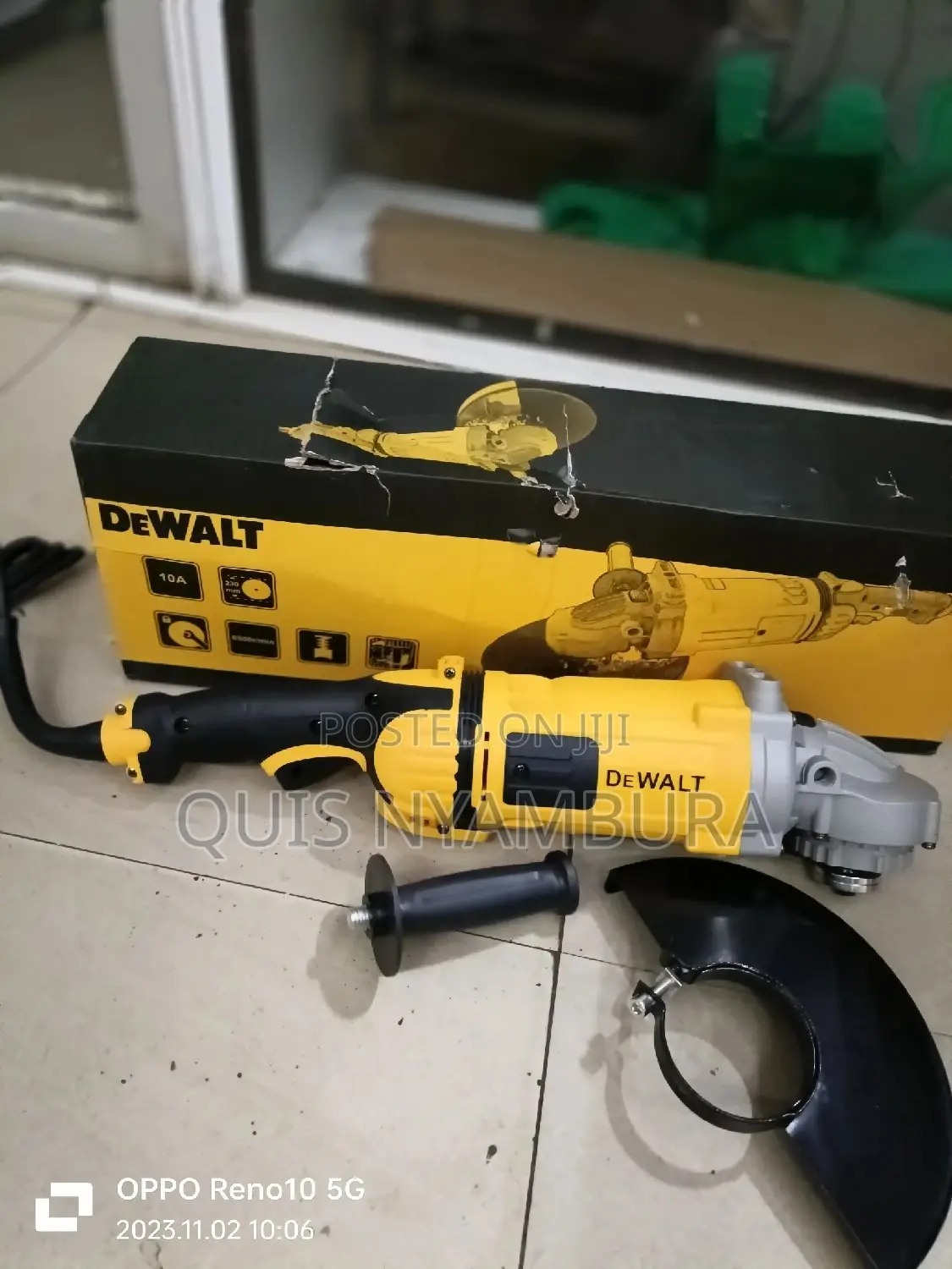 Original Dewalt Angle Grinder/ Electric Dewalt Grinder 9"