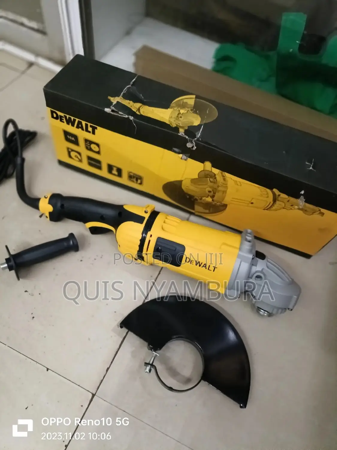 9" Dewalt Grinder/Grinder .