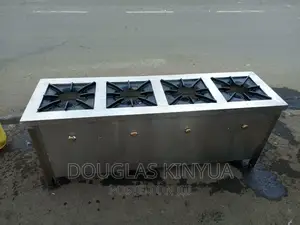 Modern Commercial Gas Cooker Stainless Steel.