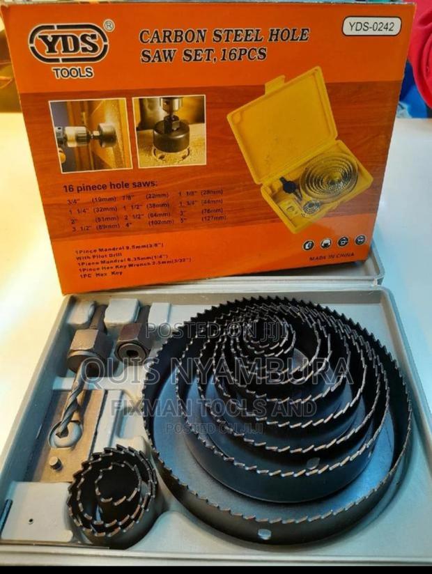 Wood Hole Saw/Hole Saw Set. - main view
