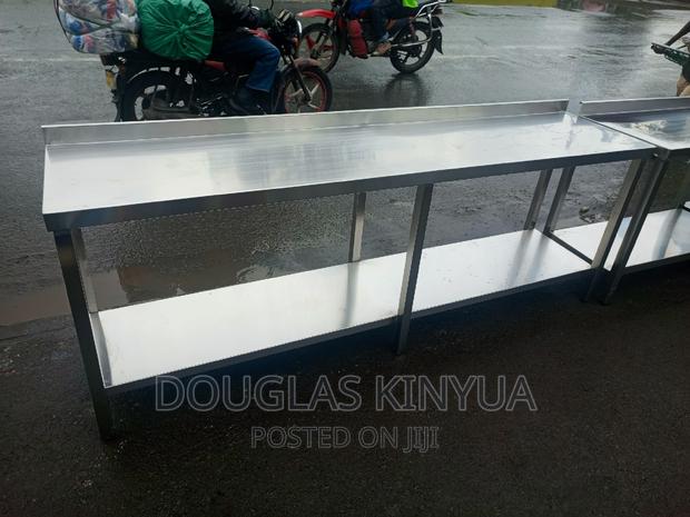 Commercial Working Tabletop Stainless Steel. - main view