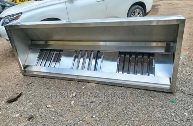 Commercial Smoke Extracor Hood/Chimney. - main view