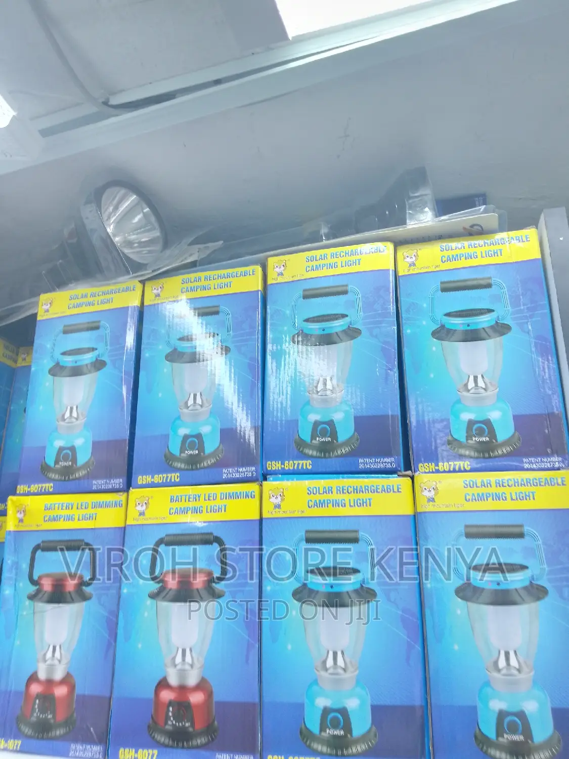 Solar Reachable Camping Lantern Lamp