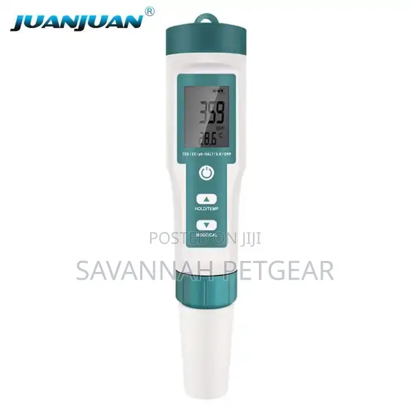Digital 7 in 1 PH TDS EC Salinity S.G ORP Temperature Water