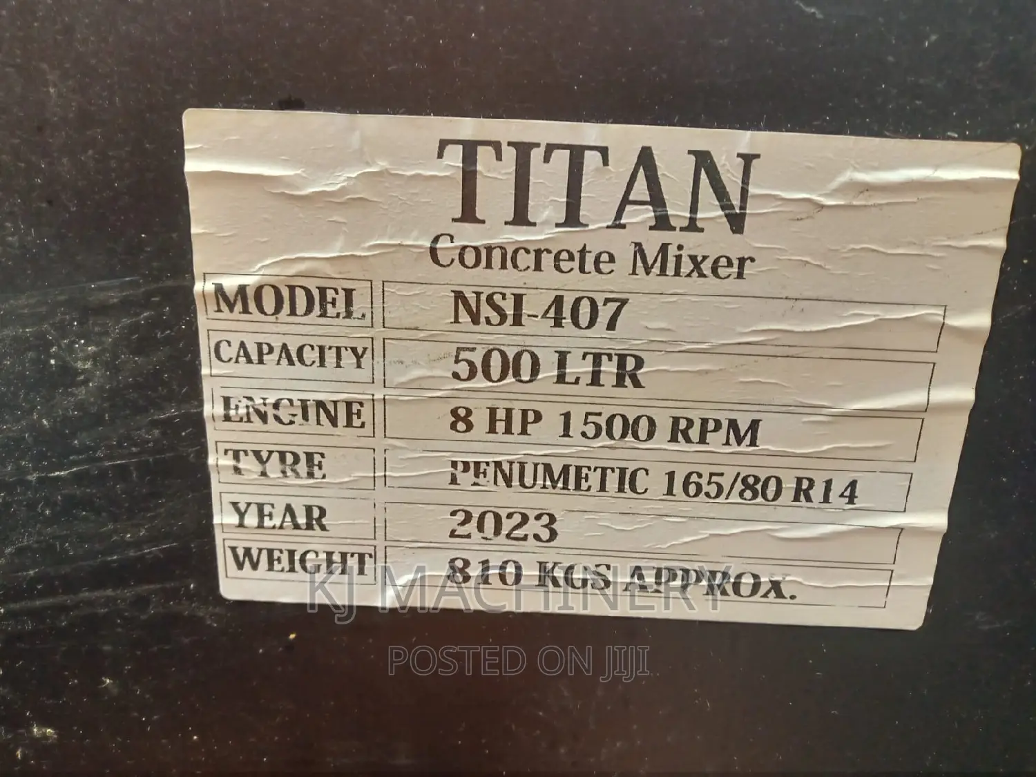 Indian Heavy Duty Concrete Mixer-Quality Assured Machinery