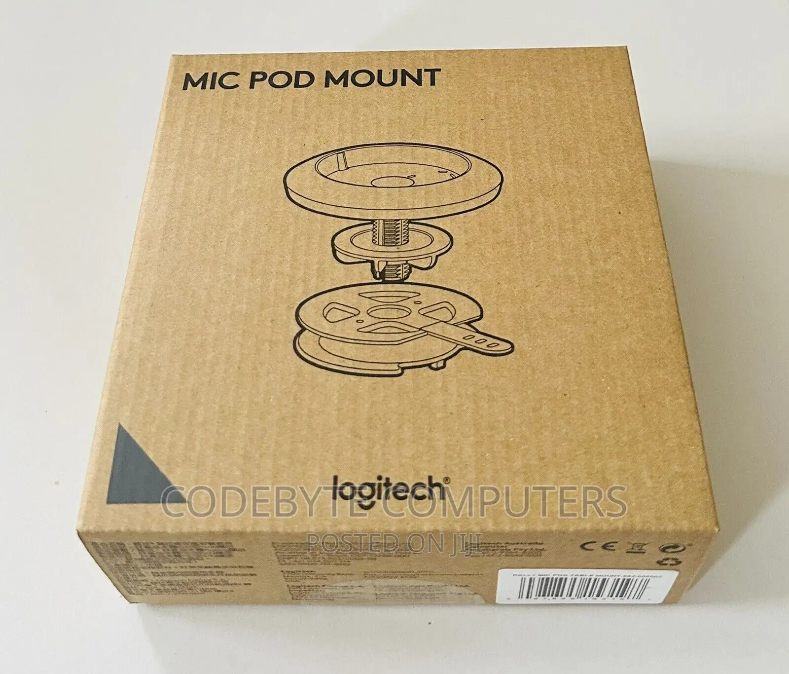 Logitech Rally Mic Pod Table Mount (952-000002)
