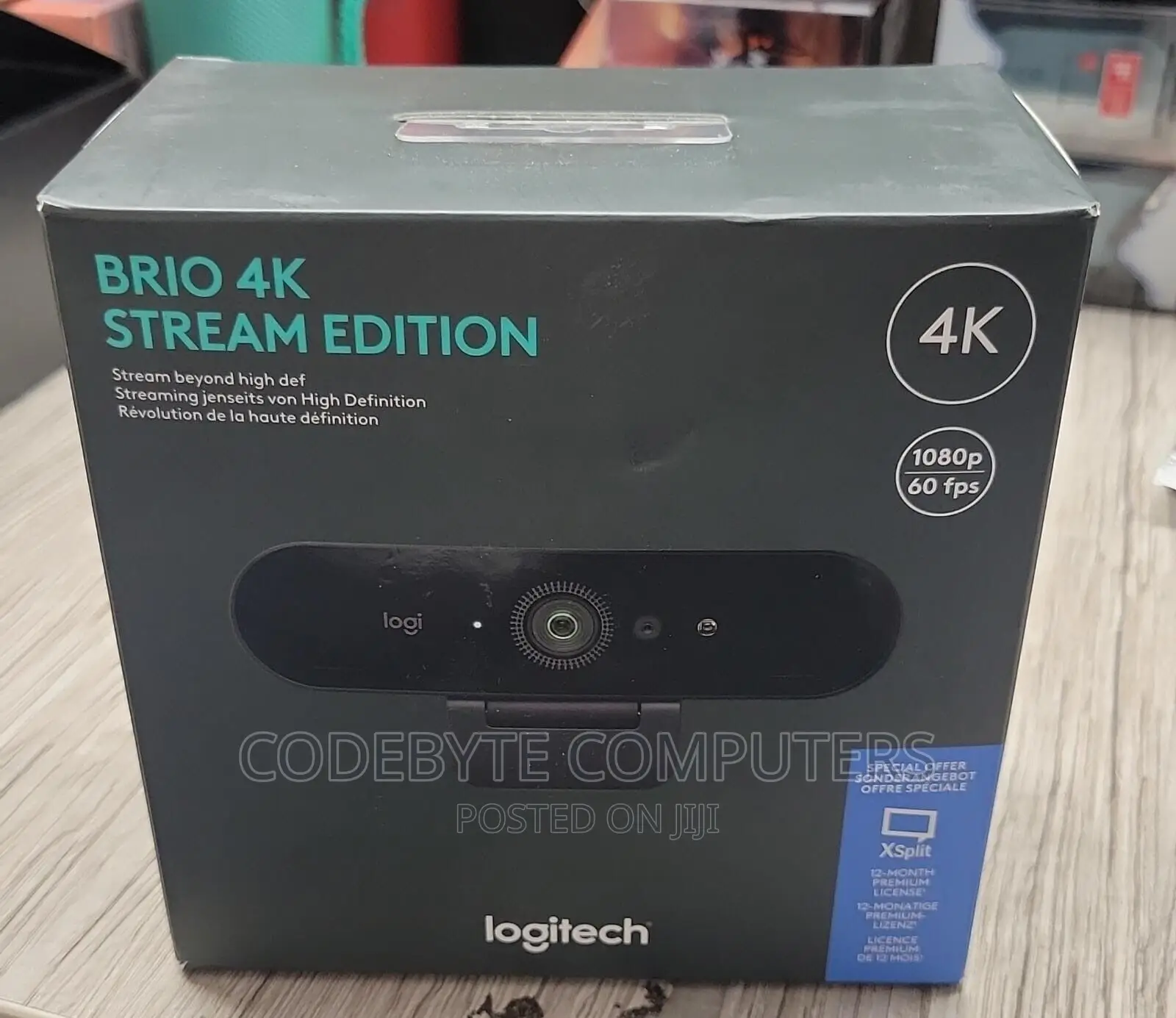Brio Logitech Webcam