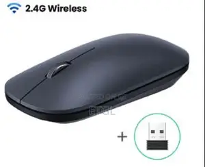 ,GREEN Portable Wireless Mouse (Without Battery) - Grey - MU