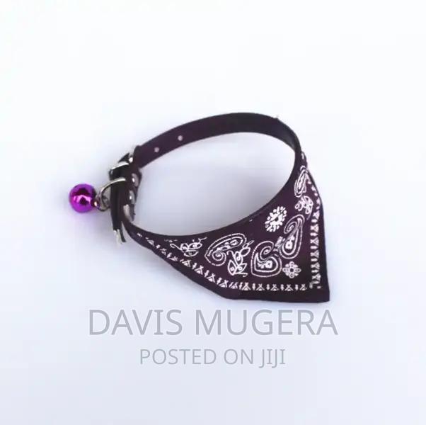 Multi Color Dog Scarf Collar Adjustable Soft Pet Collars - thumbnail 5