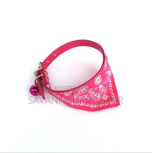 Multi Color Dog Scarf Collar Adjustable Soft Pet Collars