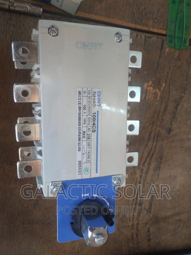 100a Change Over Switch - main view