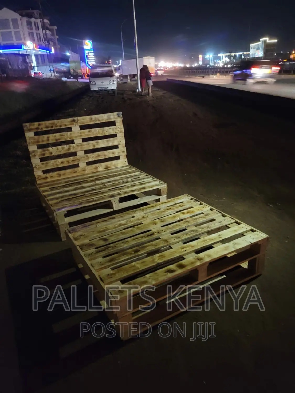 Pallet Bed 4*6 Detachable and Blazed Pallet Bed.(ENR3,02,) in