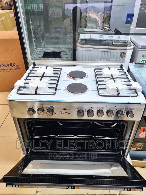 TLAC Standing Cooker, 90cm X 60cm, 4 + 2, Electric Oven