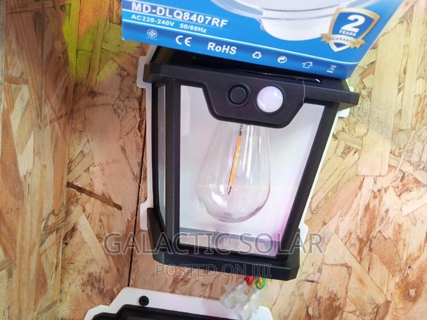 Solar Wall Light With Motion Sensor - main view