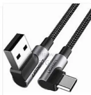 ,UGREEN Right Angle USB-C to USB-C Link Cable 5m (Black) - U